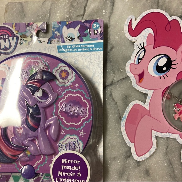 My Little Pony Necklace Sets Lipgloss Compact Set New Girls Boys Kids - Picture 4 of 5